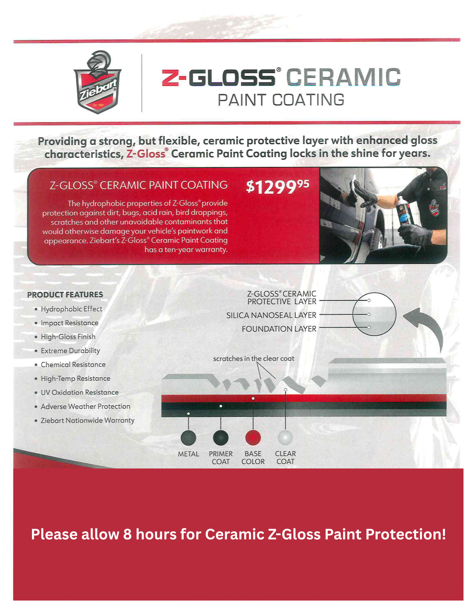 Z-Gloss Ceramic Paint Coating